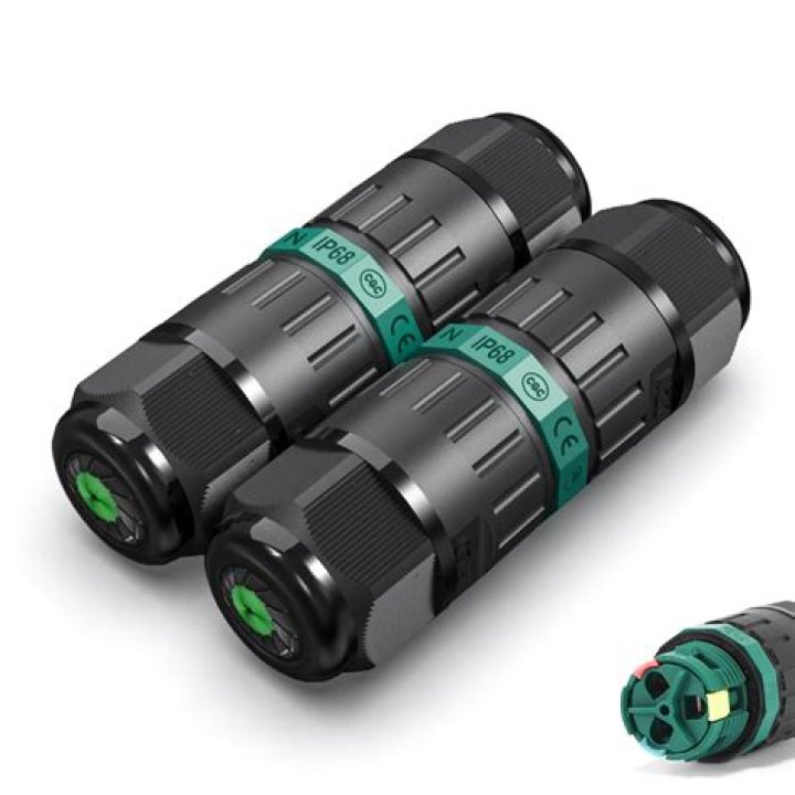 Are push in wire connectors waterproof?