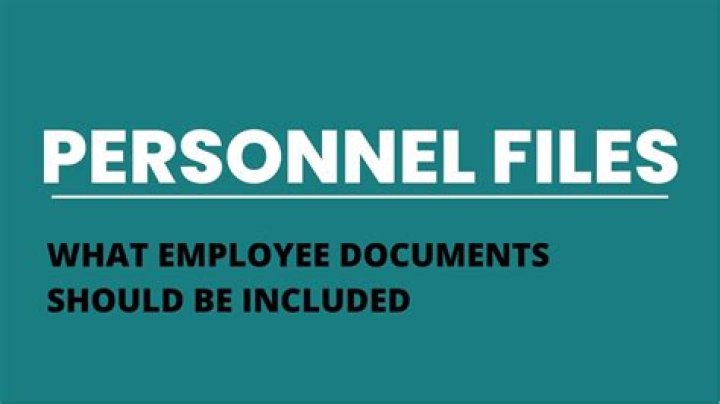 Can an employee have a copy of their personnel file?