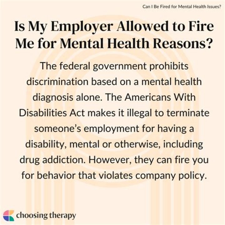 Can an employer fire you if you have a medical condition?