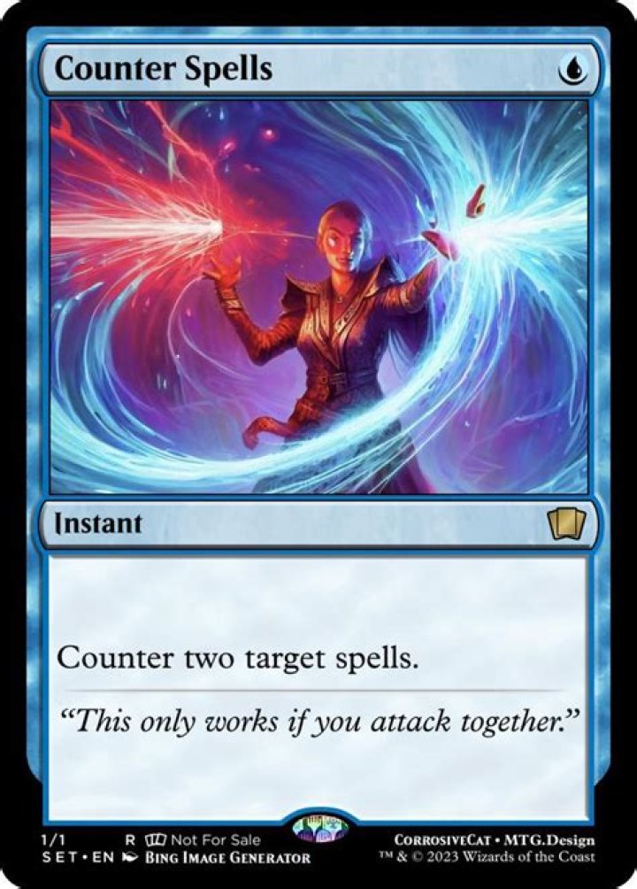Can you Counter target spell a creature?