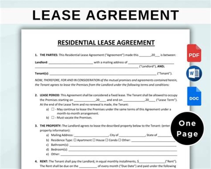 Can you create your own rental agreement?