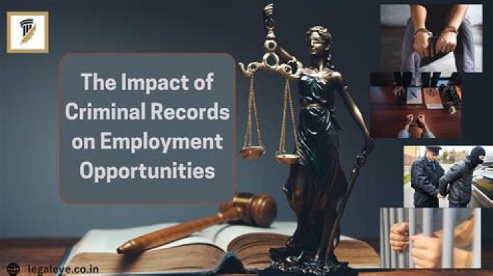 Can you get employed with a criminal record?