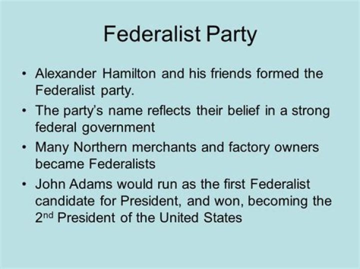 Did the Federalist Party side with France?