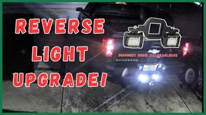Do LED reverse lights make a difference?