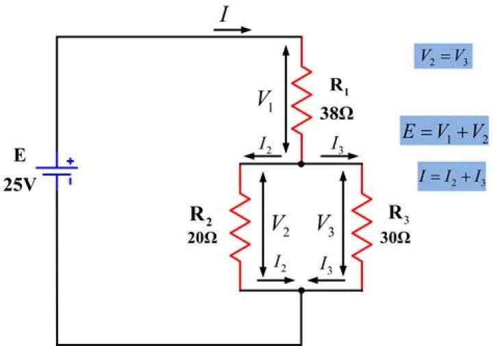 Do parallel circuits have the same voltage drop?