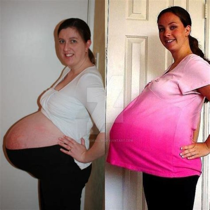 Do short people have bigger pregnant bellies?