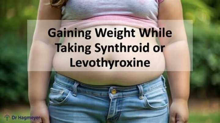 Do you lose weight after taking levothyroxine?
