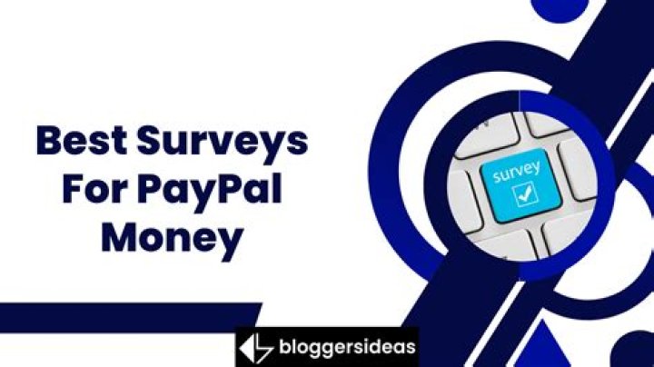 Does PayPal do surveys for money?