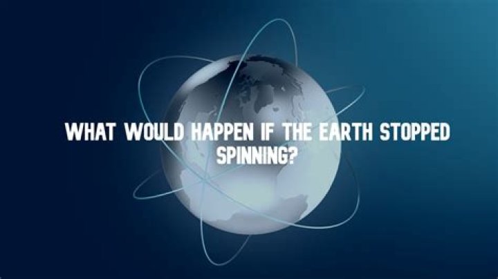 Has the world stopped spinning?