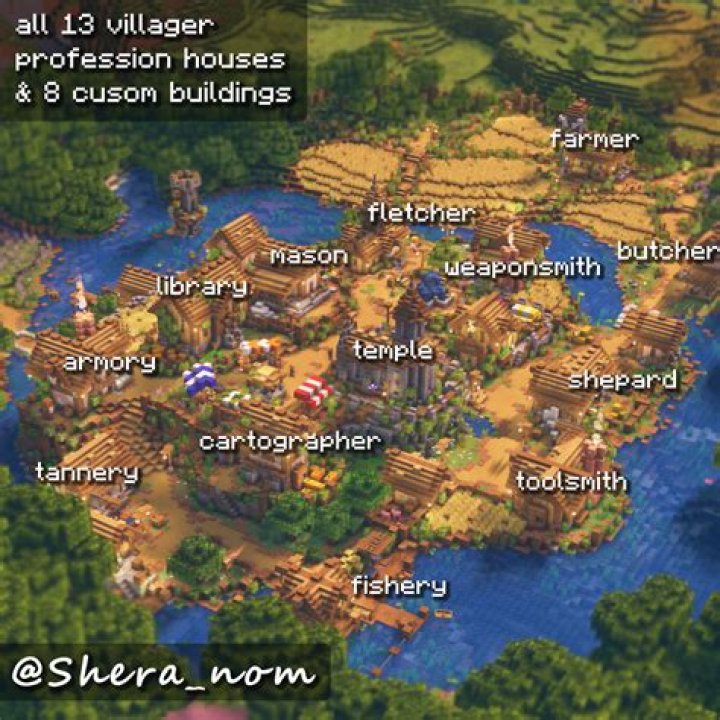 How big can a Minecraft village be?