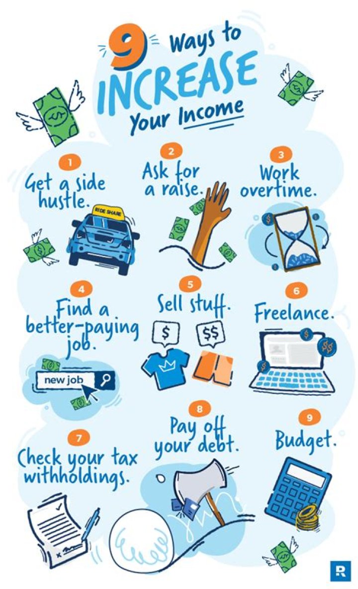 How can I increase my income at home?