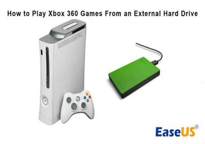 How can I play Xbox games on my Xbox 360 without a hard drive?