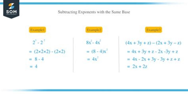 How can you combine exponents?