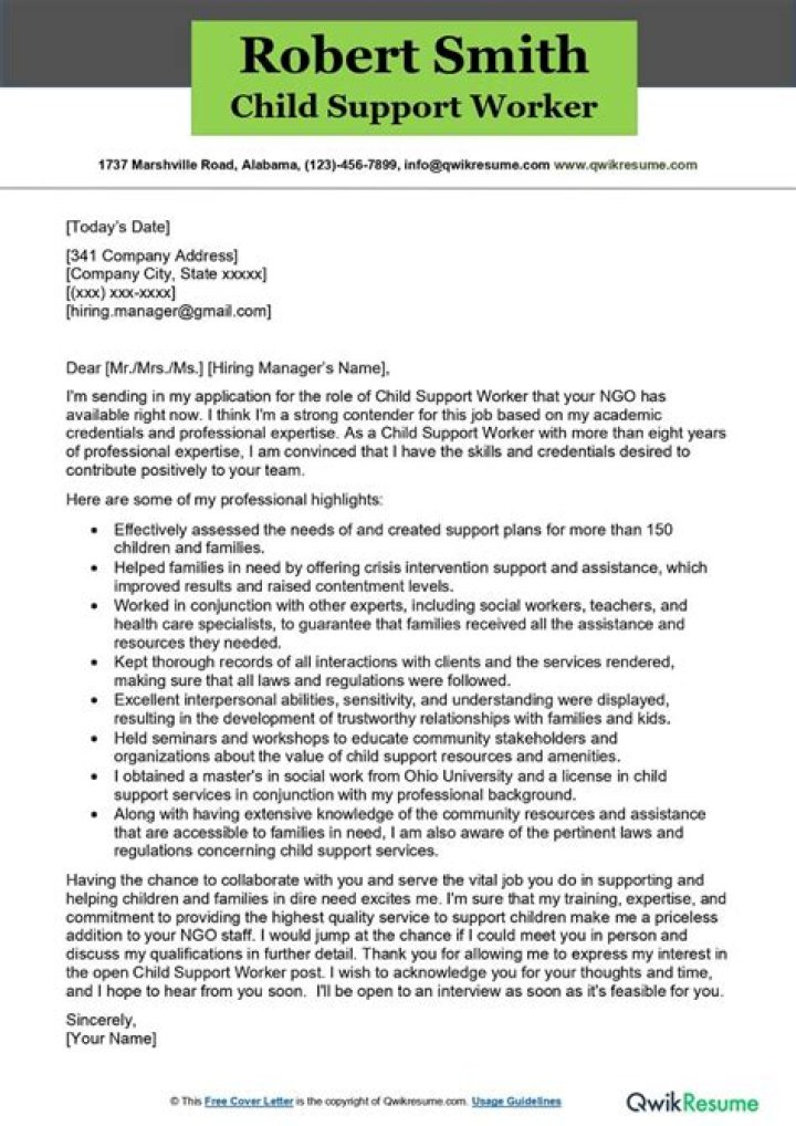 How do I become a child support worker?