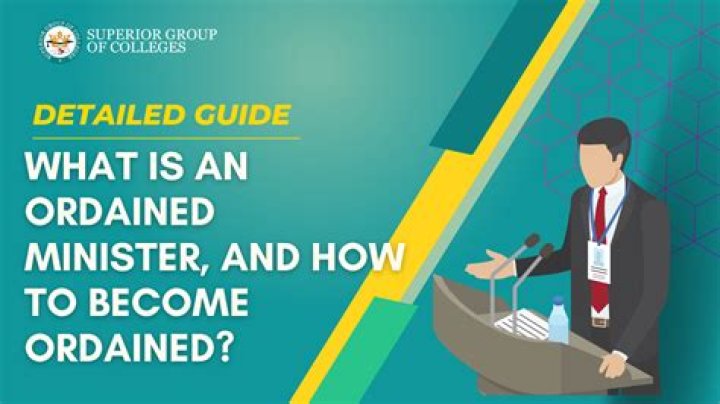 How do I become a legitimate ordained minister?