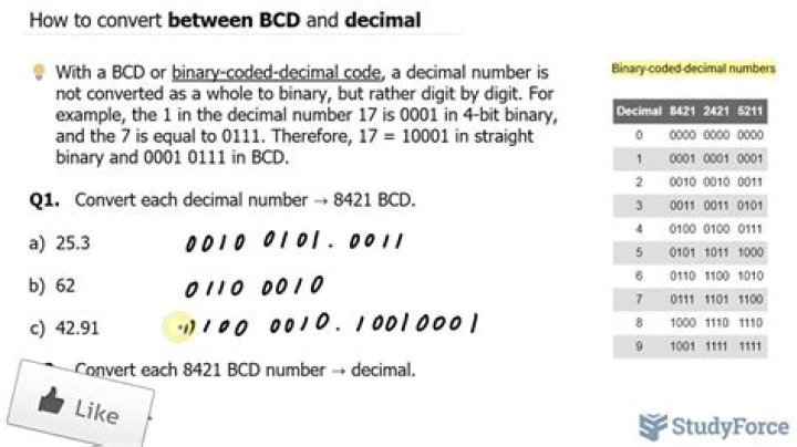 How do I convert BCD to decimal?