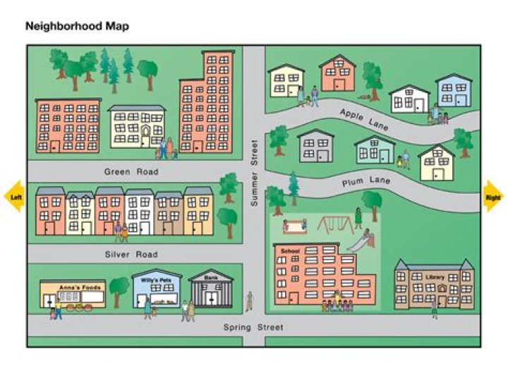How do I create a neighborhood map?