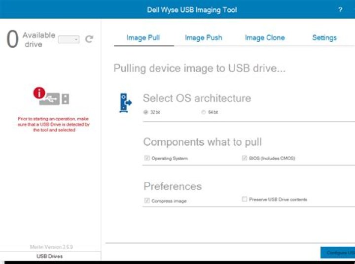 How do I download Dell Wyse USB imaging tool?