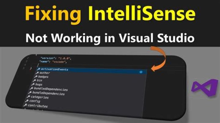How do I enable IntelliSense in Visual Studio 2010?