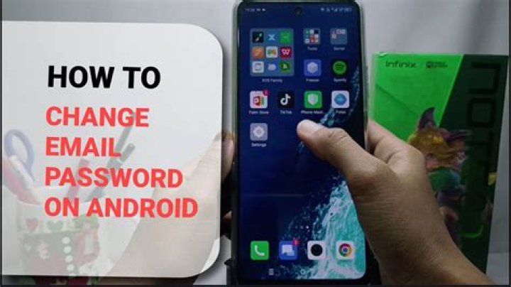 How do I find my email password on Android?