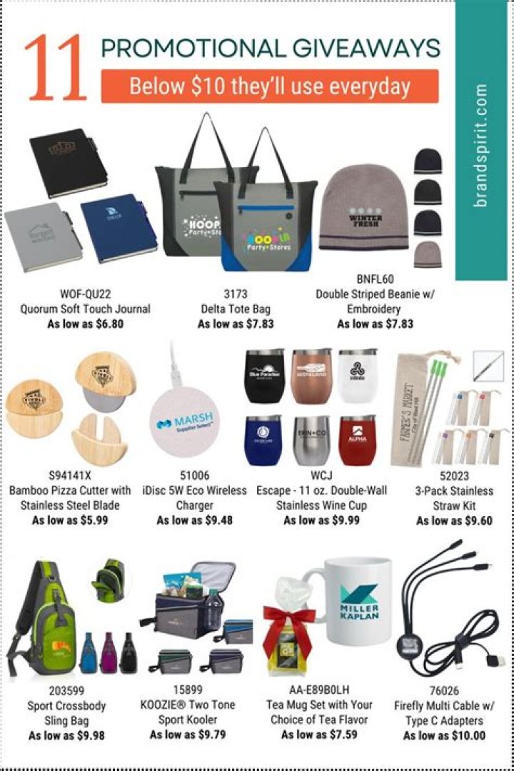 How do I get clients promotional products?