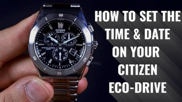 How do I get my Citizen Eco-Drive watch to work again?