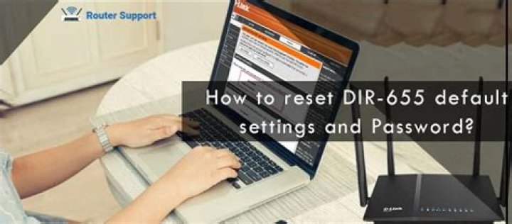 How do I Reset my D-Link DIR 655?
