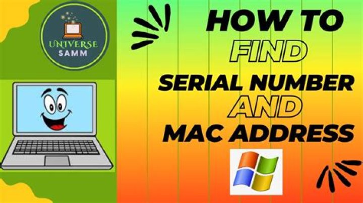 How do you analyze a Mac serial number?