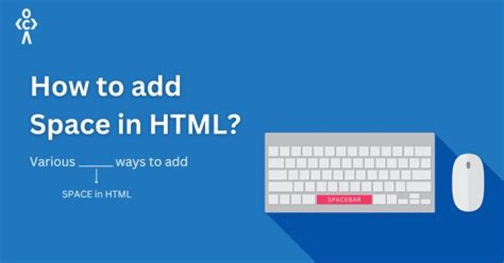 How do you do a half space in HTML?