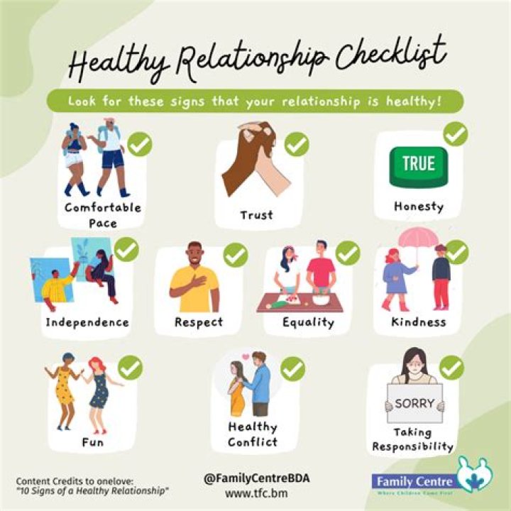 How do you maintain a healthy relationship?