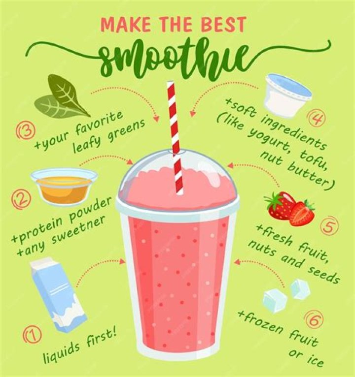 How do you make a healthy smoothie?