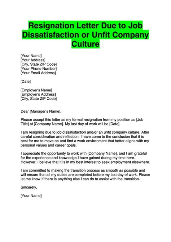 How do you write a letter of resignation for a remote employee?