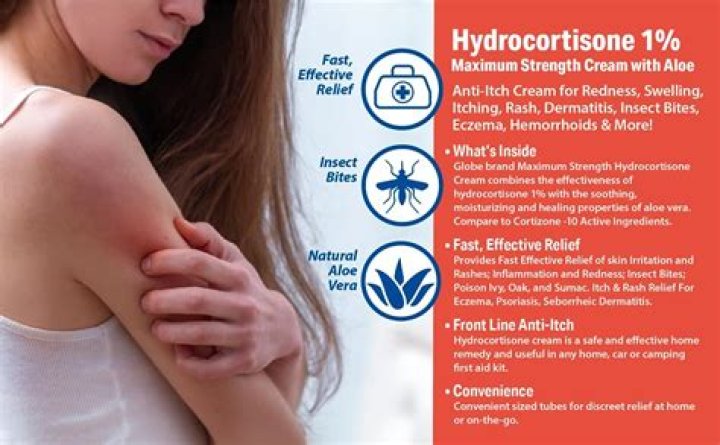 How does hydrocortisone help eczema?