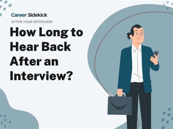 How long after a phone interview should you hear back?