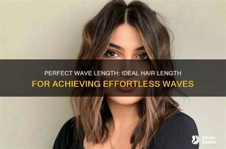 How long should your hair be for waves?