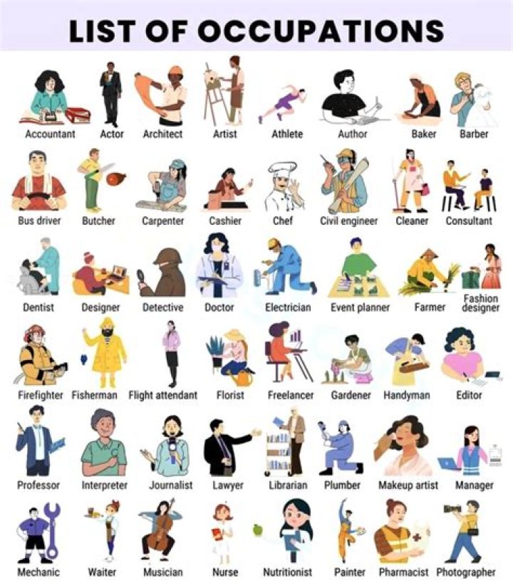 How many different occupations are there in the US?