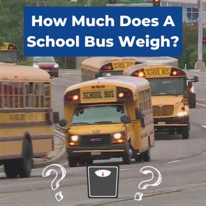 How much does a Type A school bus weigh?