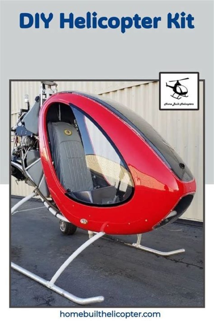 How much does it cost to build your own helicopter?