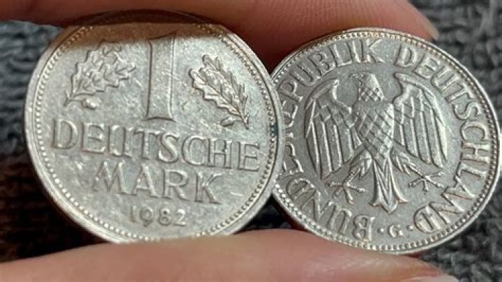How much was a German mark worth in 1942?