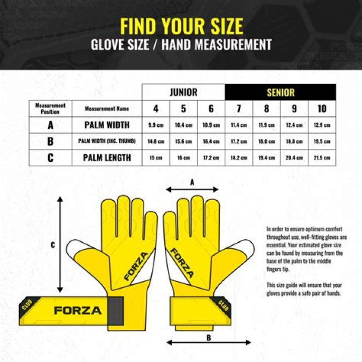 How to size Lacrosse Goalie gloves?