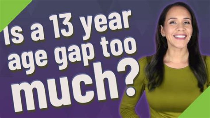 Is 10-year age gap too much?