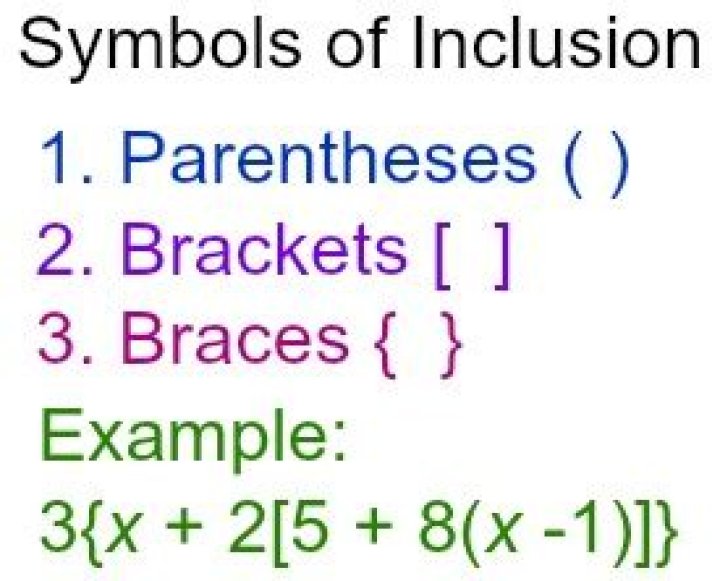 Is bracket inclusive or exclusive?