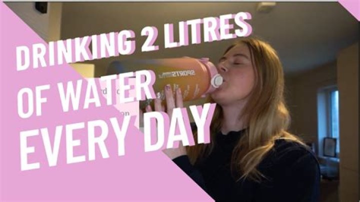 Is it OK to drink 2 liters of water a day?