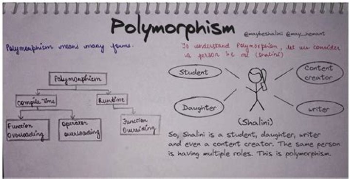 Is method overriding the same as polymorphism?