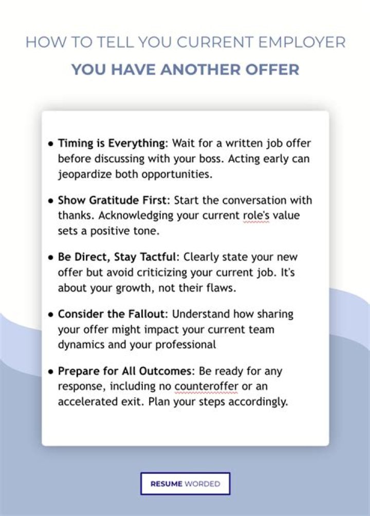 Should I tell my employer Im looking for another job?