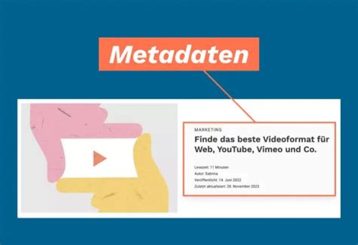 Was sind Metadaten in PDF Dateien?