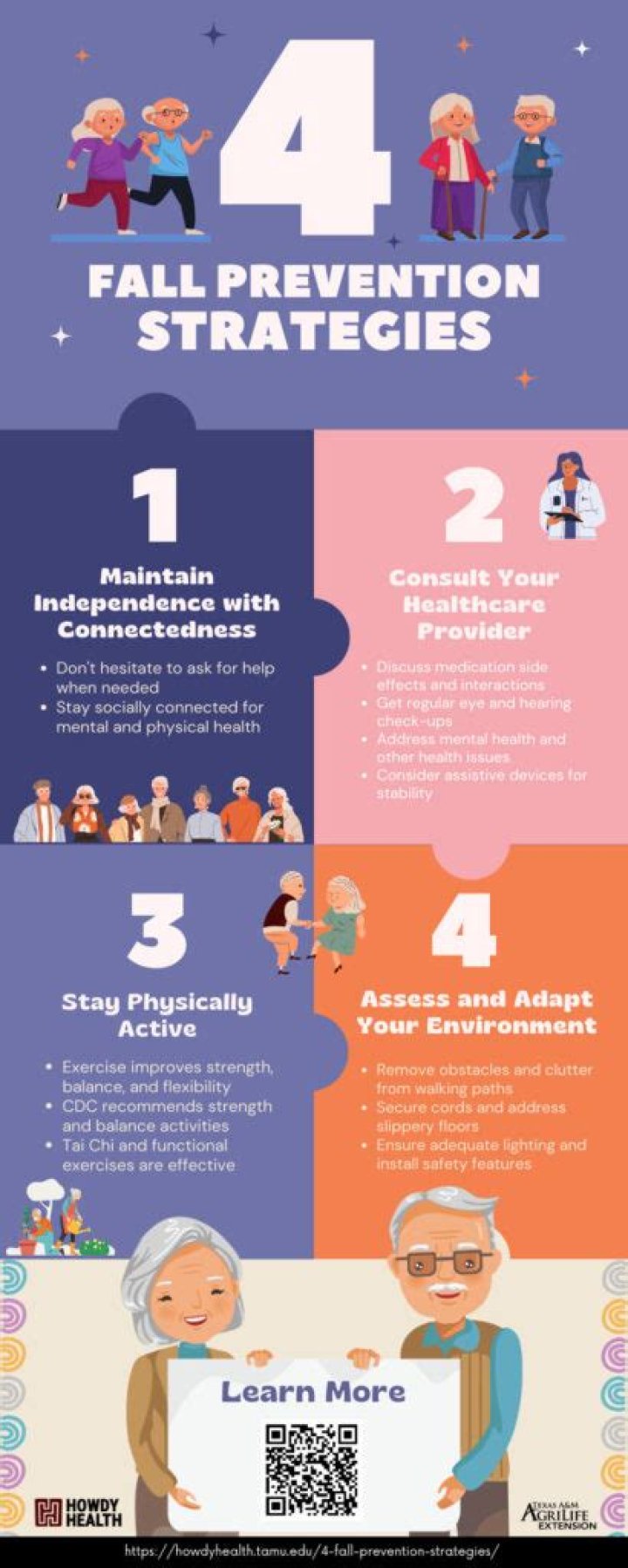 What are 4 prevention strategies?