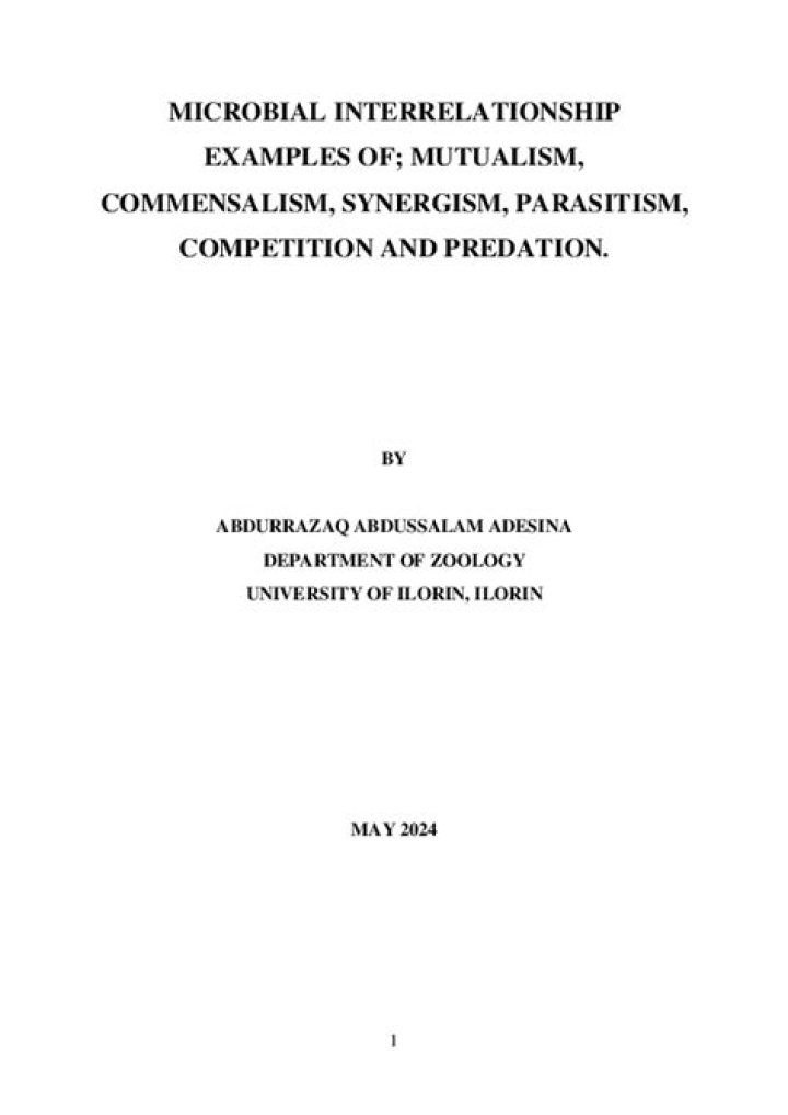 What are 5 examples of mutualism?