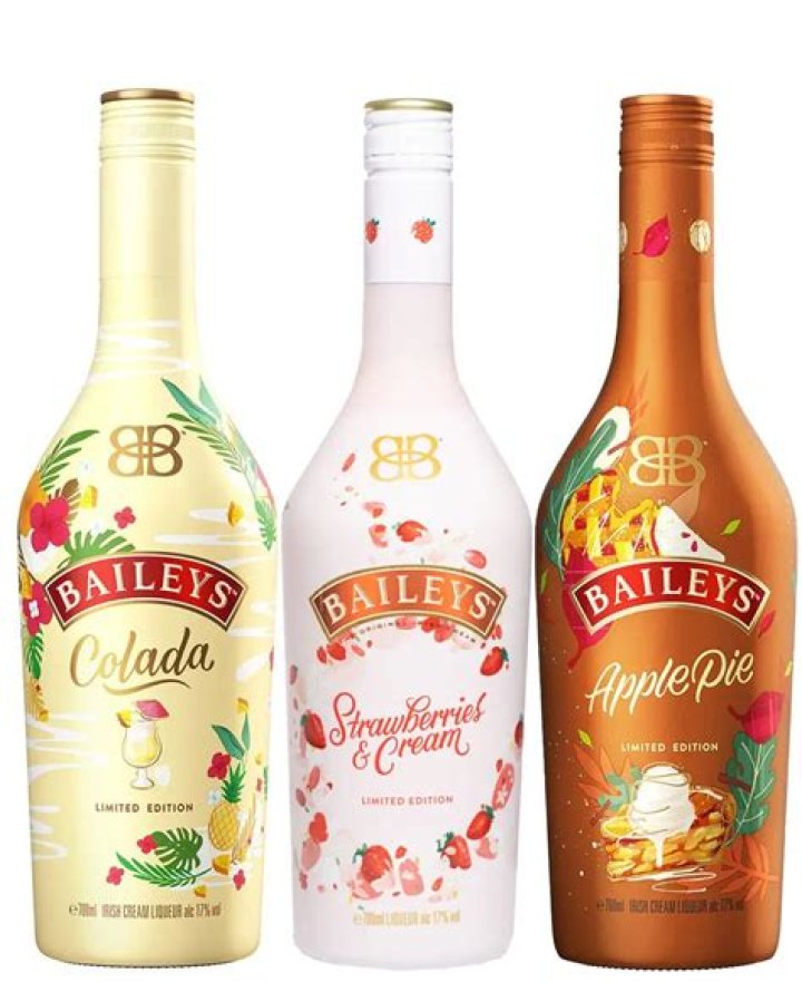What are all the Flavours of Baileys?