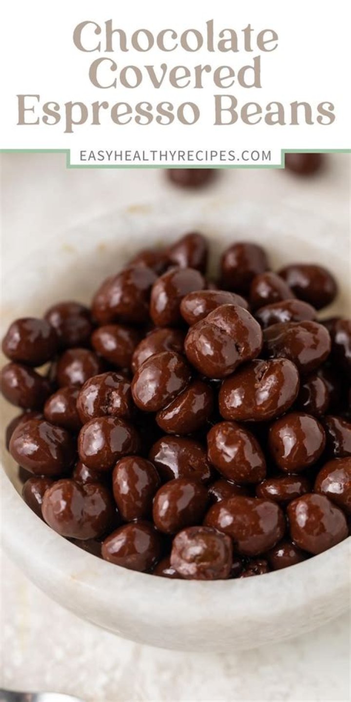 What are chocolate covered coffee beans called?